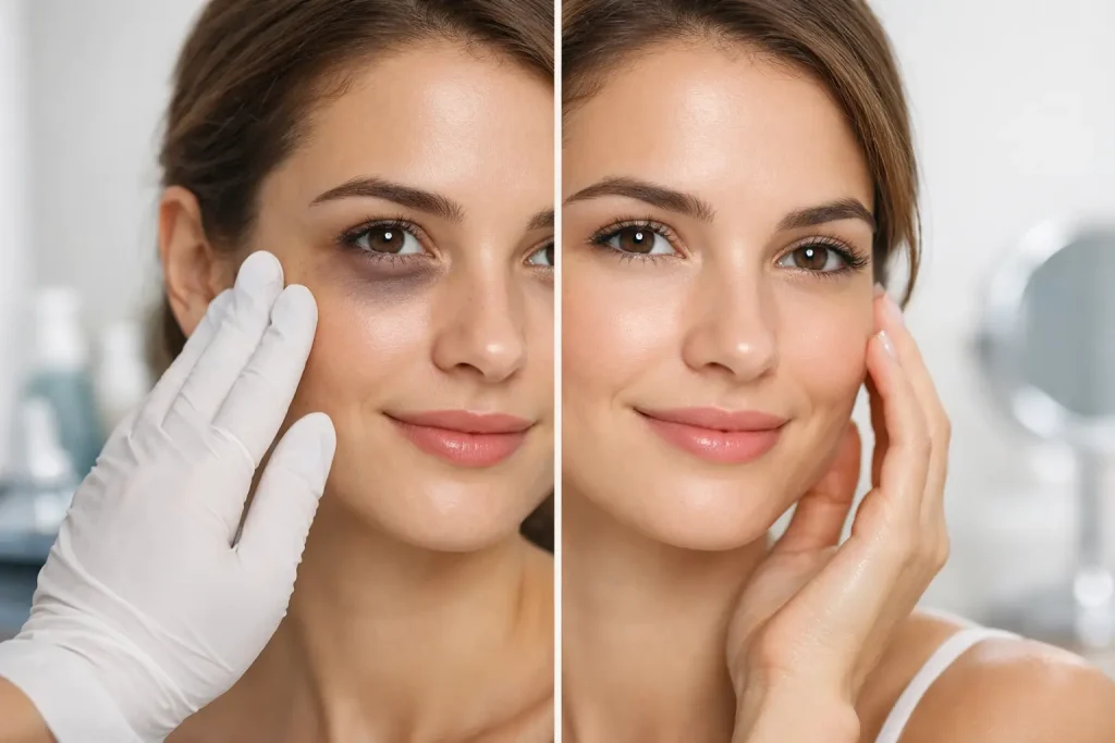 Tratamiento de ojeras sin cirugía que funciona